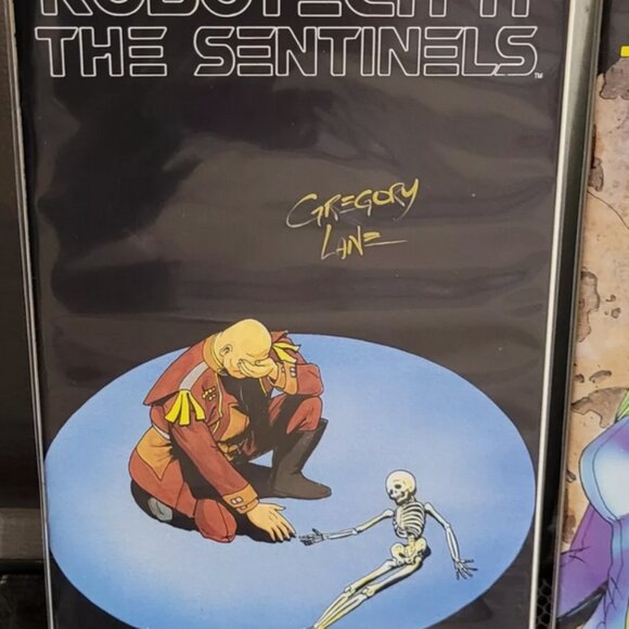 ROBOTECH II THE SENTINELS MALCONTENT UPRISINGS #1-12 1989 ETERNITY! RARE! SIGNED - Picture 7 of 13